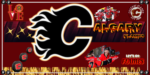 Personalized License Plate Calgary Flames